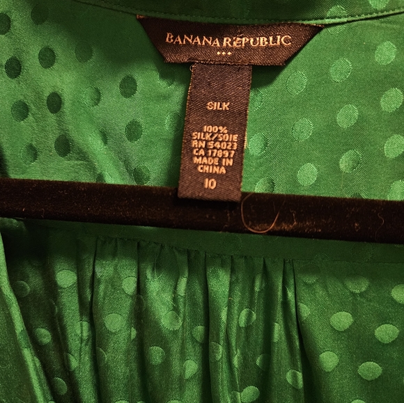 Banana Republic silk polka dot dress - Picture 3 of 3